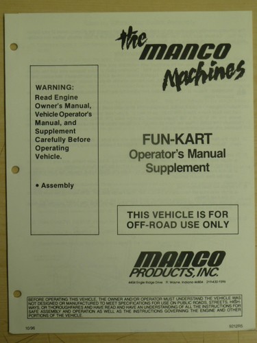Manco fun kart - manco,